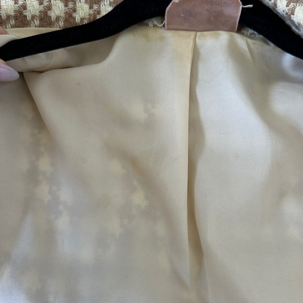 TanJay Tan and Cream Blazer Jacket - Picture 7 of 9
